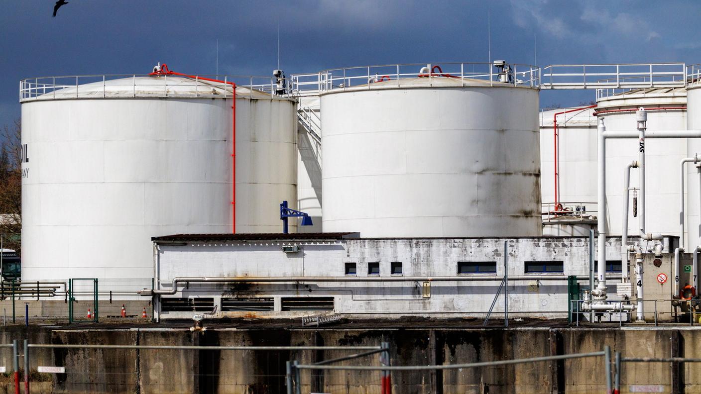 Un terminal per il petrolio a Bruxelles, Belgio