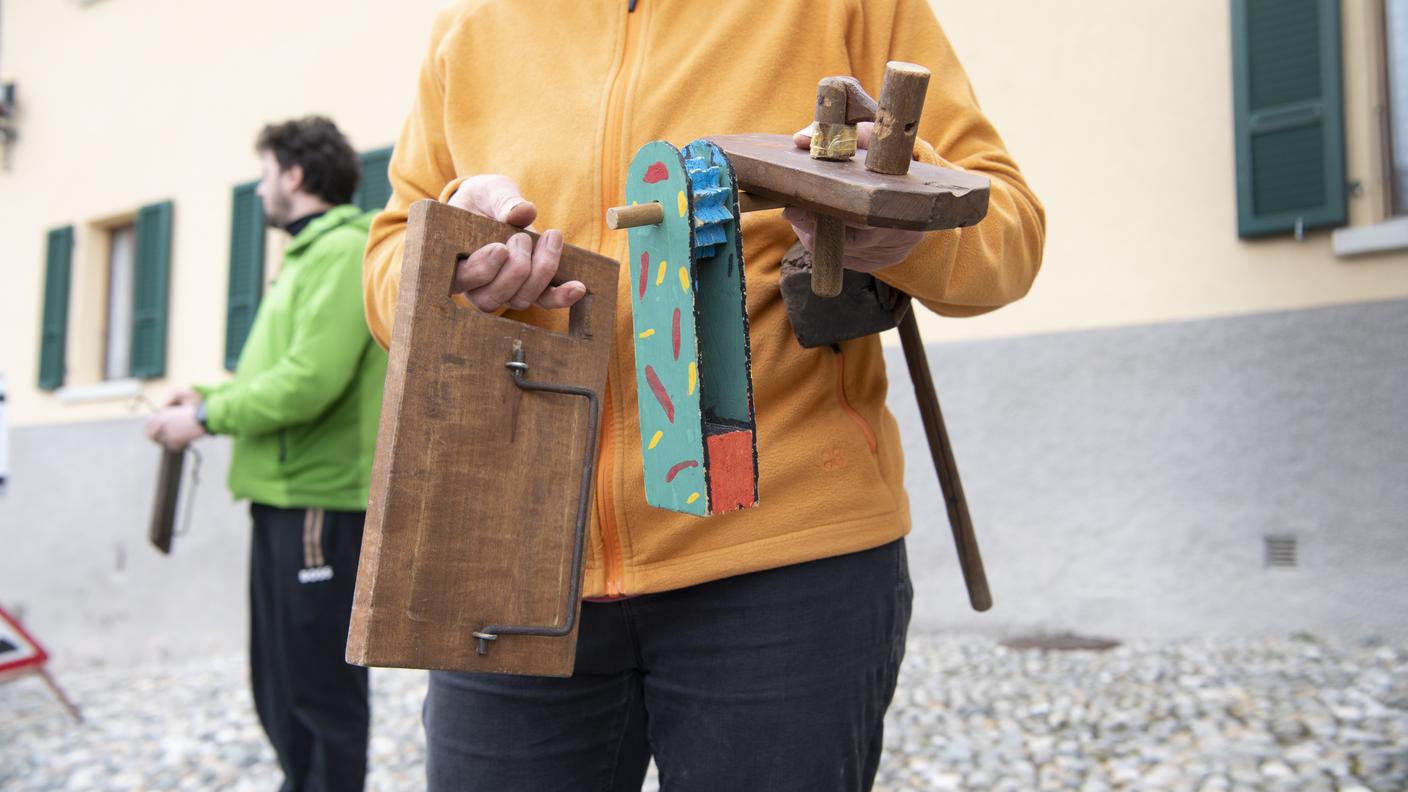 Una trabacola immortalata in Val di Muggio nel 2025