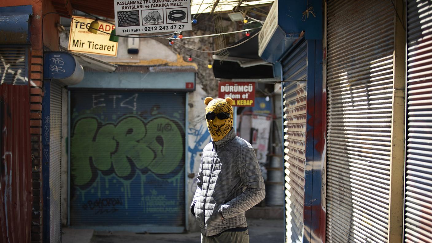 Rend, nel quartiere di Karaköy, sulla sponda orientale del Corno d'Oro.