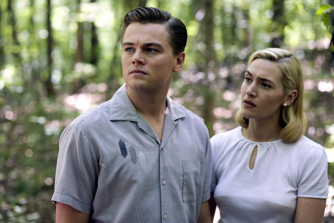 Gli attori Leonardo Dicaprio e Kate Winslet nel film "Revolutionary Road" basato sul libro di Richard Yates