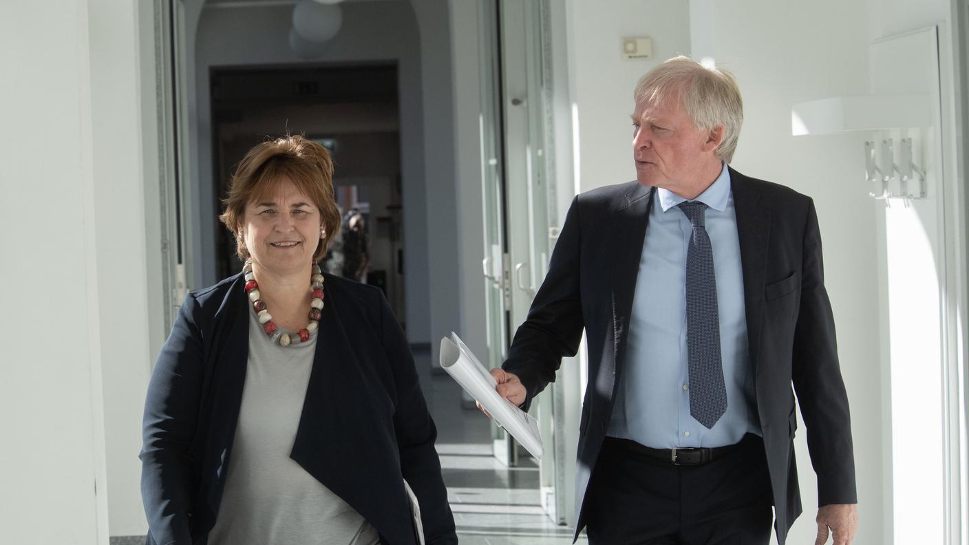 Marina Carobbio Guscetti vicepresidente e Claudio Zali nuovo presidente del Governo