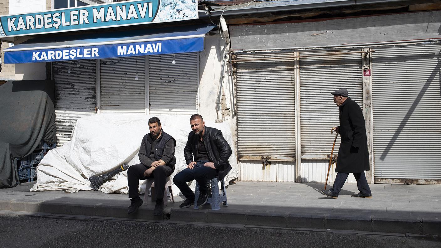 Il quartiere del mercato di Van.