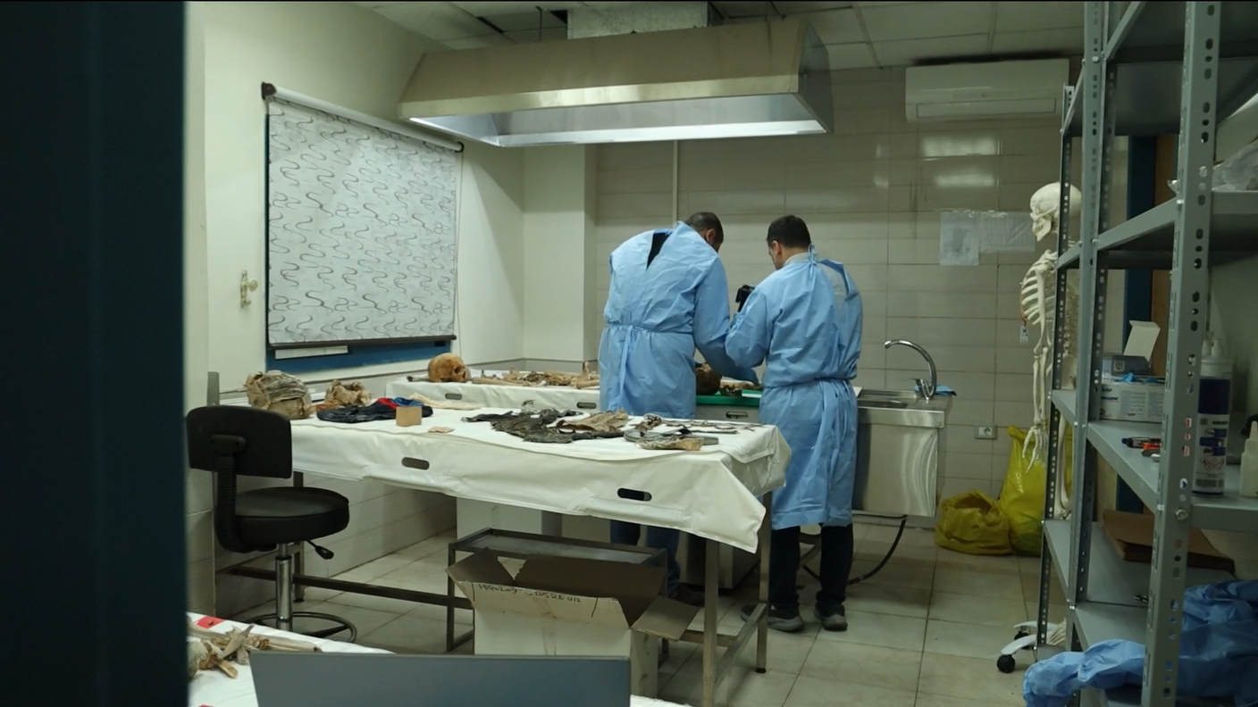 Nel centro per le identificazioni di Damasco