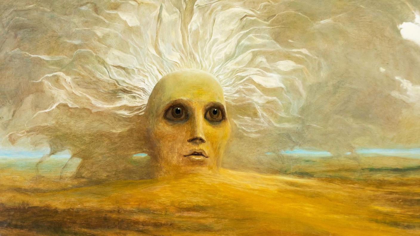 Dipinto di Zdzisław Beksiński