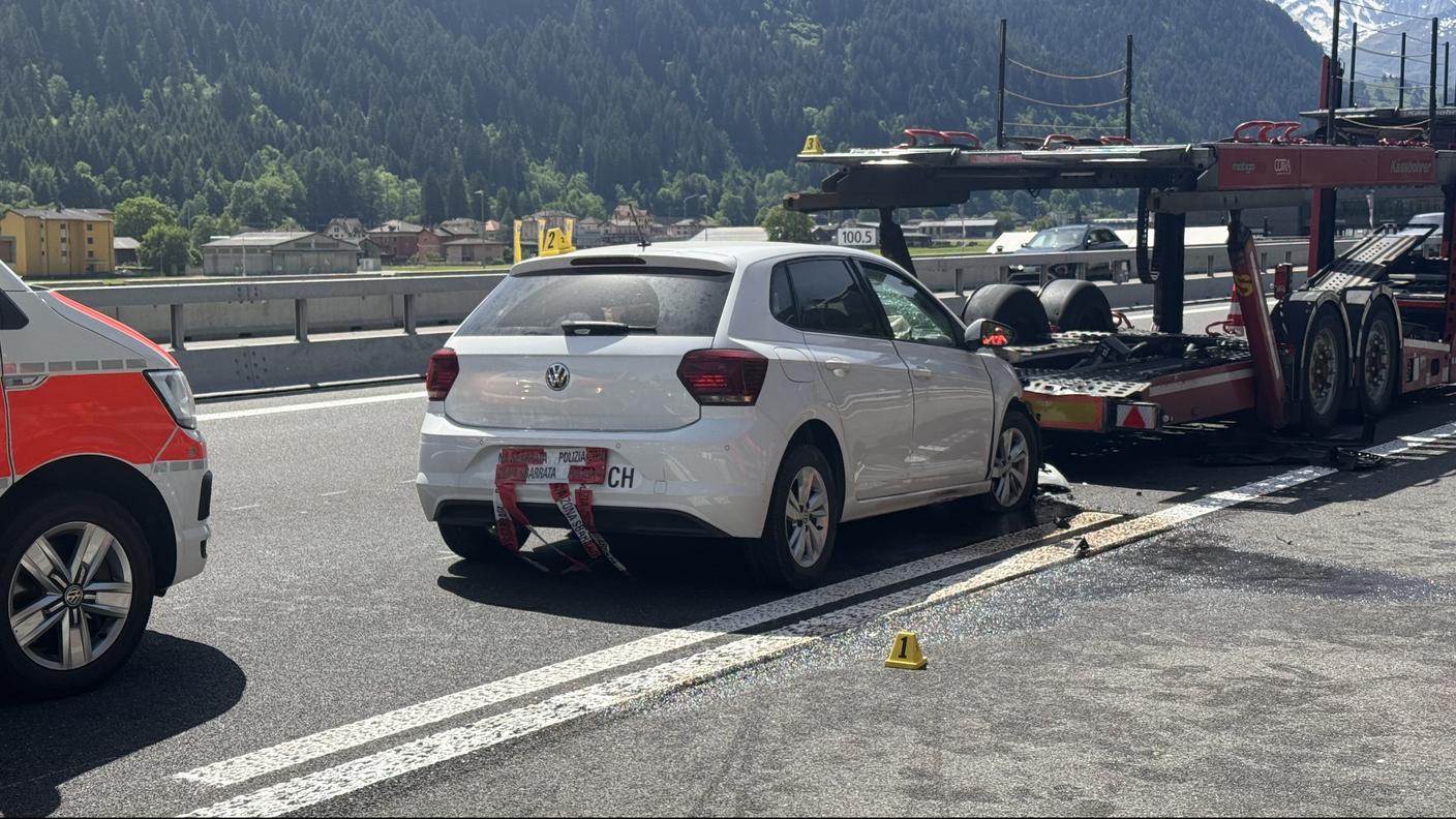Il luogo dell'incidente