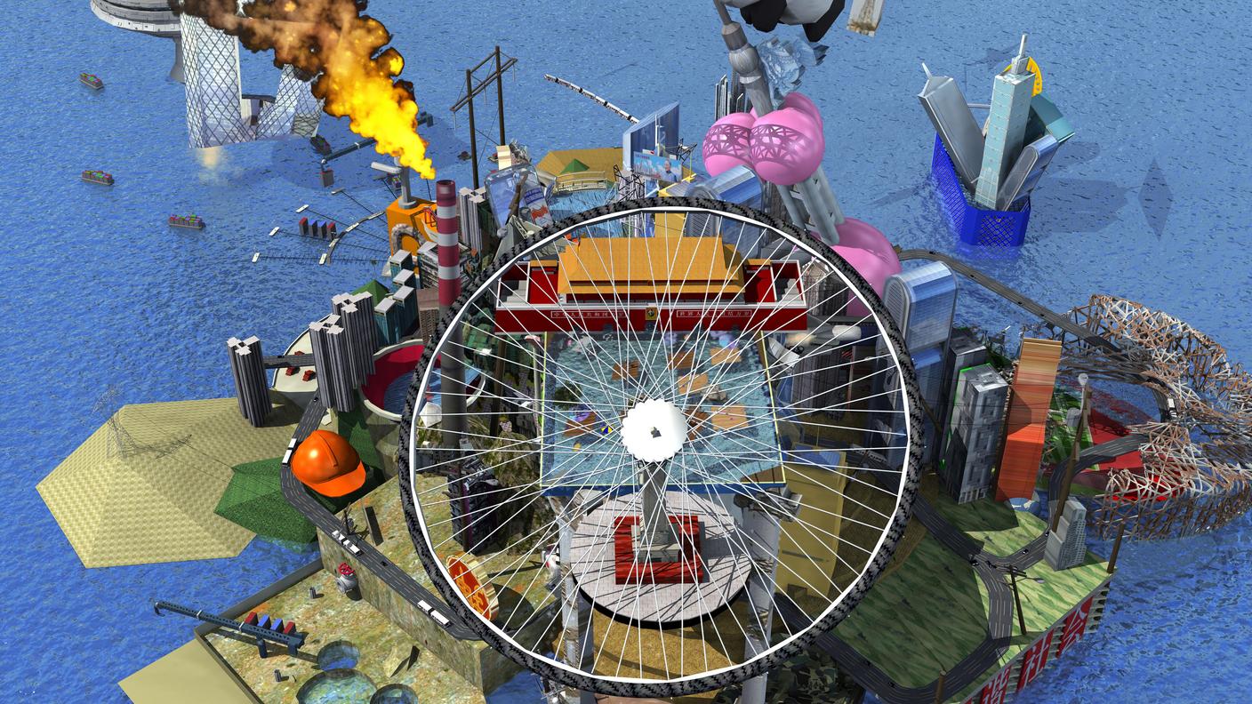 Cao Fei, RMB City: A Second Life City Planning 05, 2007