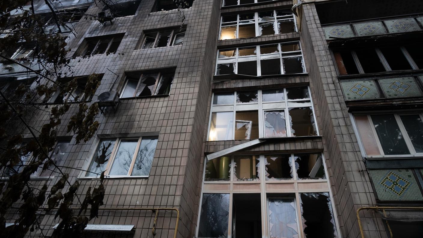 Kiev: danni dopo un attacco russo