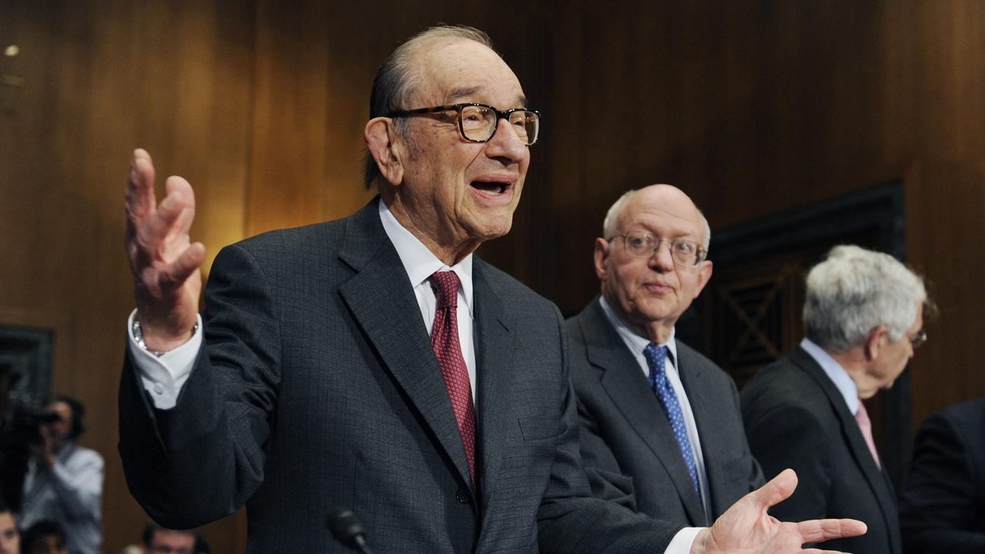 Alan Greenspan in una fotografia del 2011