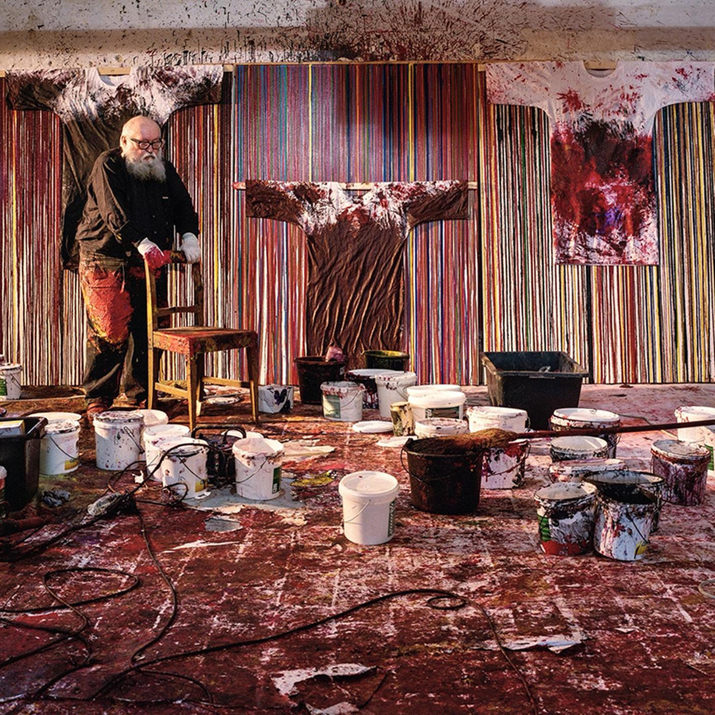  Aurelio Amendola, Hermann Nitsch – Vienna, 2012