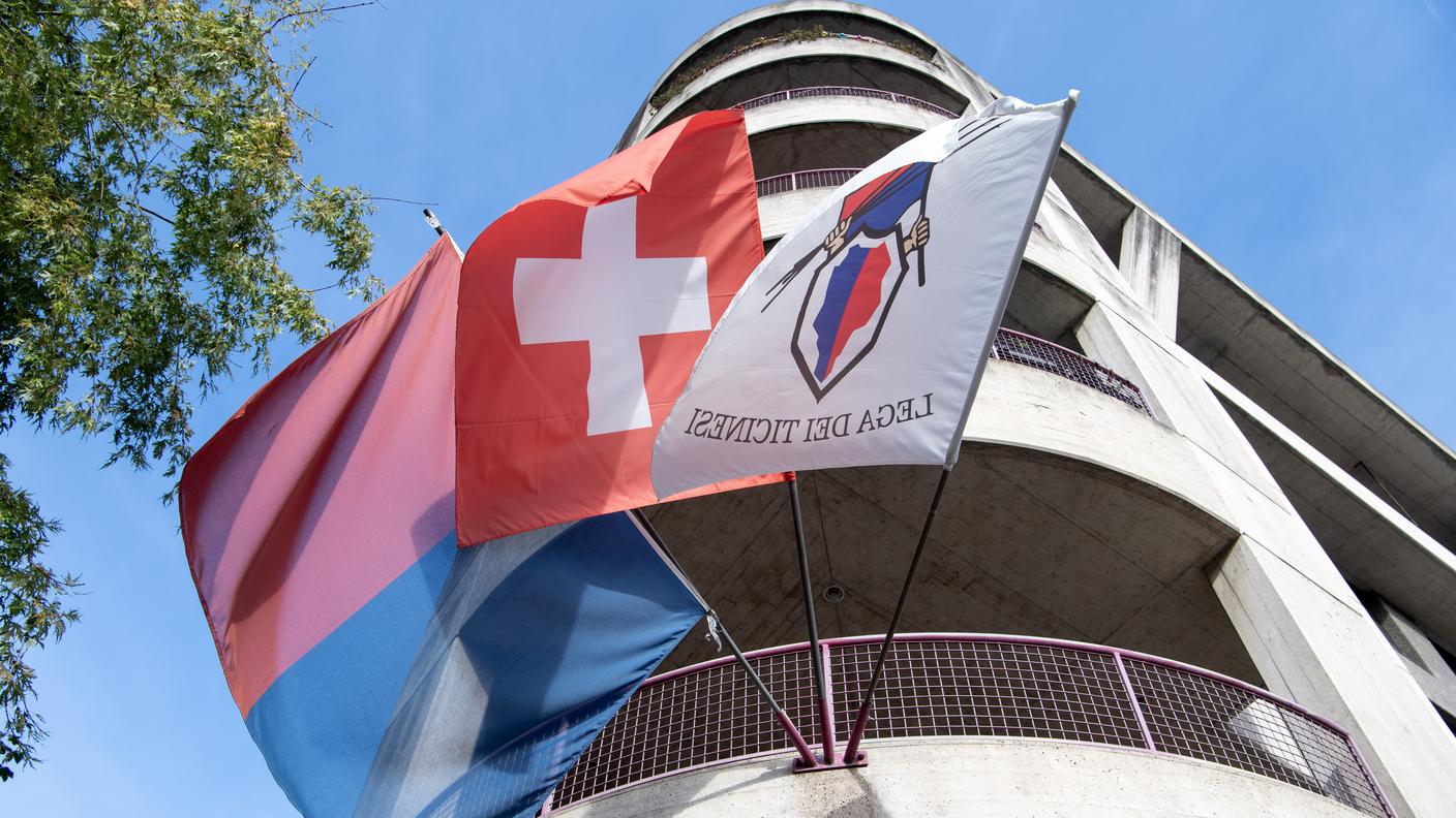 La sede della Lega in Via Monte Boglia a Lugano