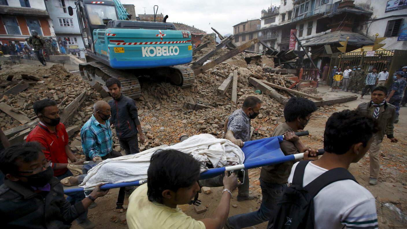 Operazioni di soccorso a Kathmandu