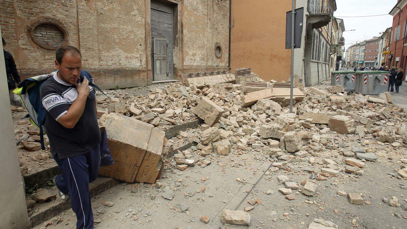 In Romagna è ancora troppo fresco il ricordo del sisma del maggio 2012
