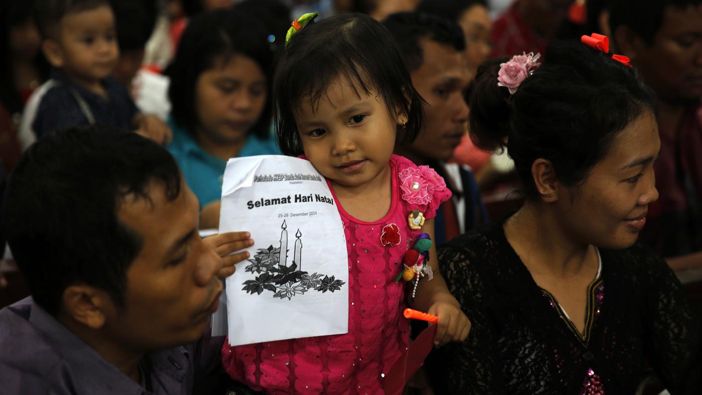 Una manifestazione in memoria delle vittime dello tsunami a Banda Aceh, Indonesia Reuters.jpg