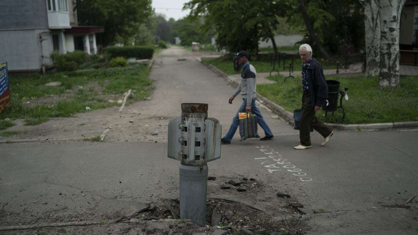 La linea del fronte è a Lysychansk