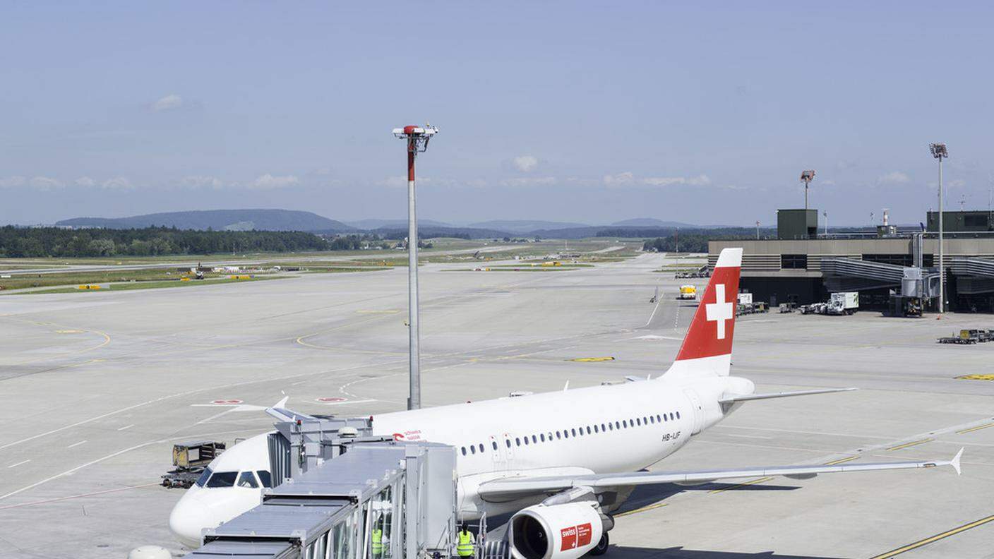 Il velivolo è atterrato a Zurigo