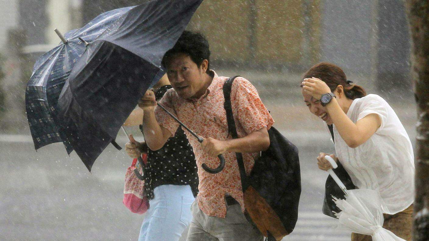 Continua a piovere a Okinawa