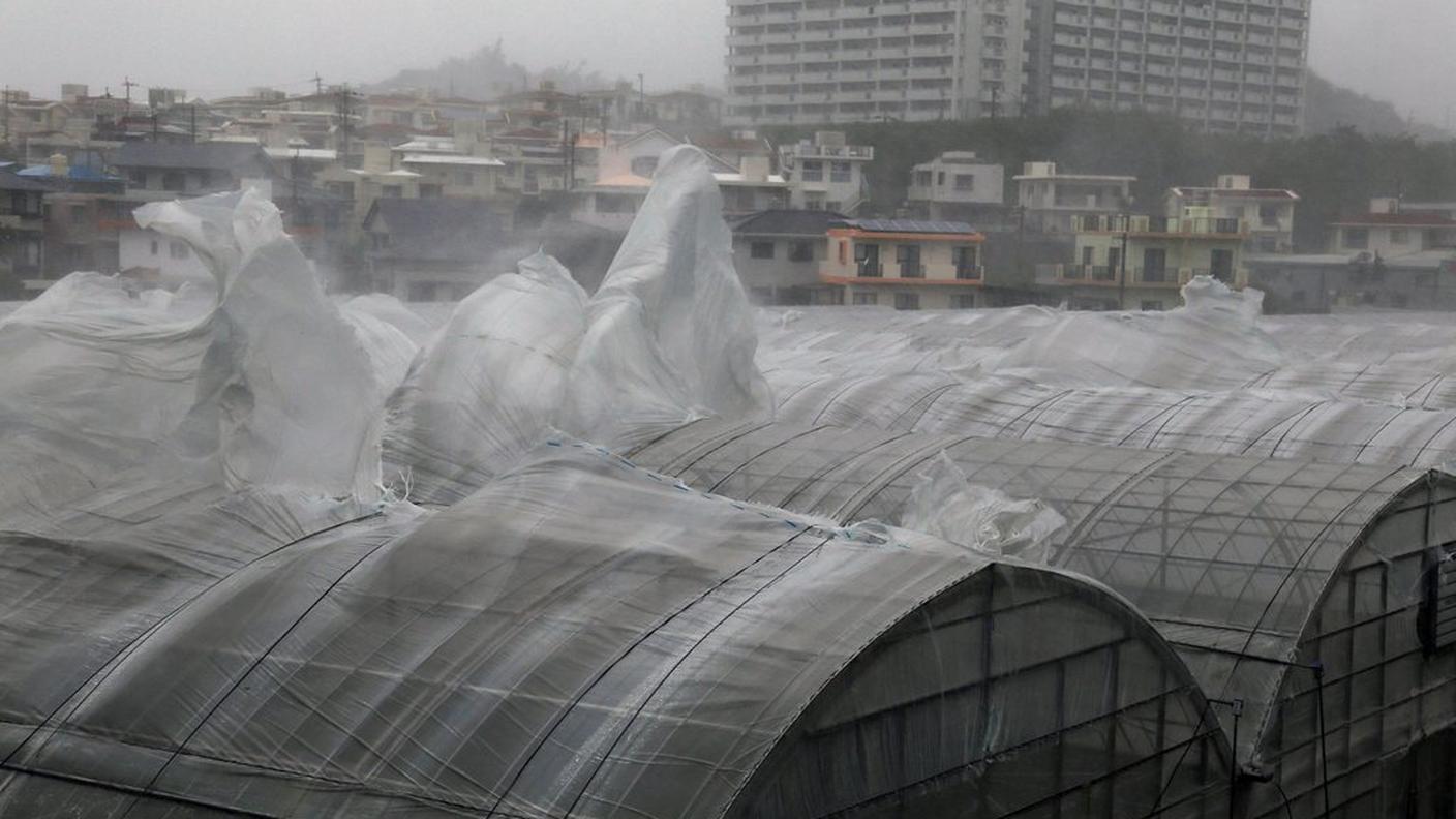 Il tifone Neoguri devasta il Giappone del sud