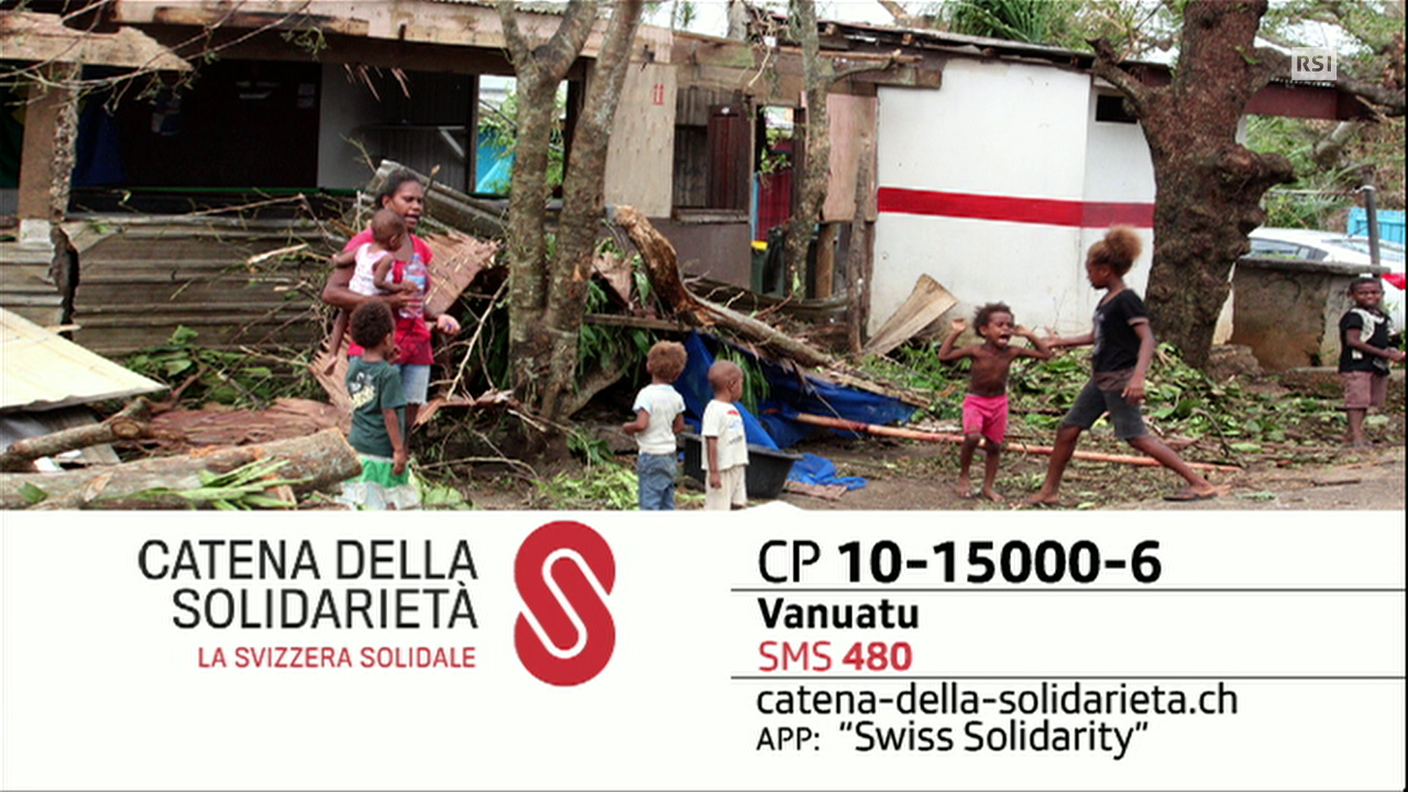16.03.2015: Catena della solidarietà per Vanuatu
