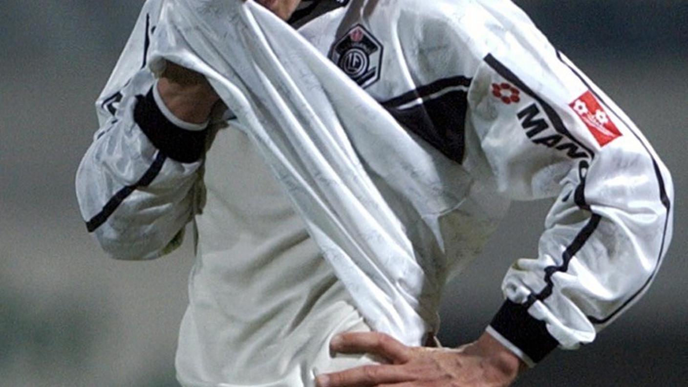 Rijat Shala con la maglia del Lugano
