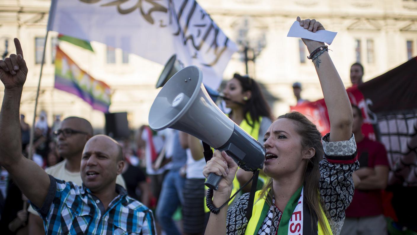 Si è inneggiato a una Palestina libera