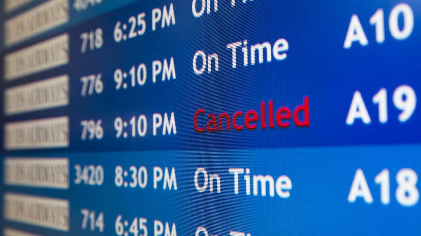 La zona di destinazione dei voli rimane "molto instabile"