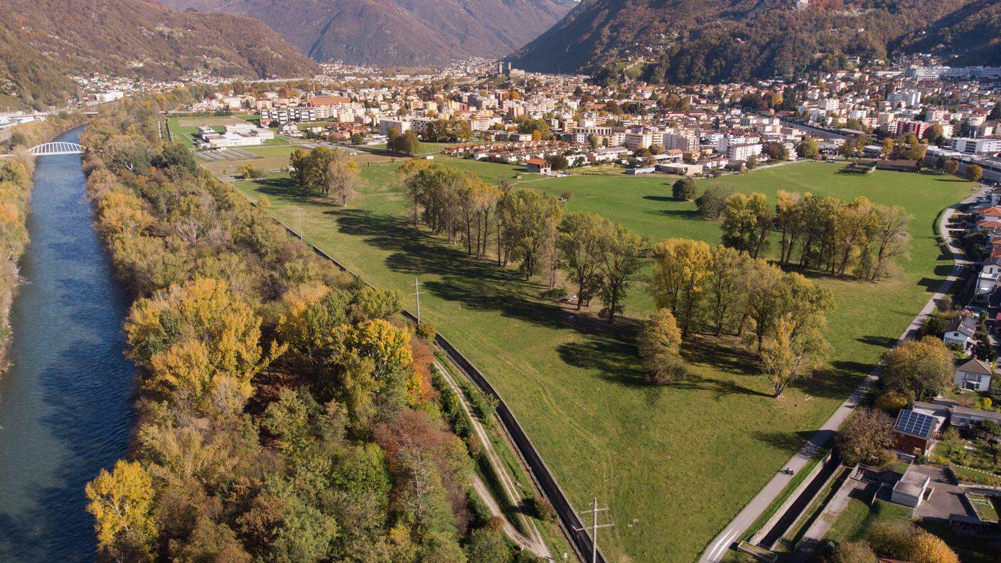 I terreni della Saleggina si trovano a pochi metri dall'acqua del fiume Ticino