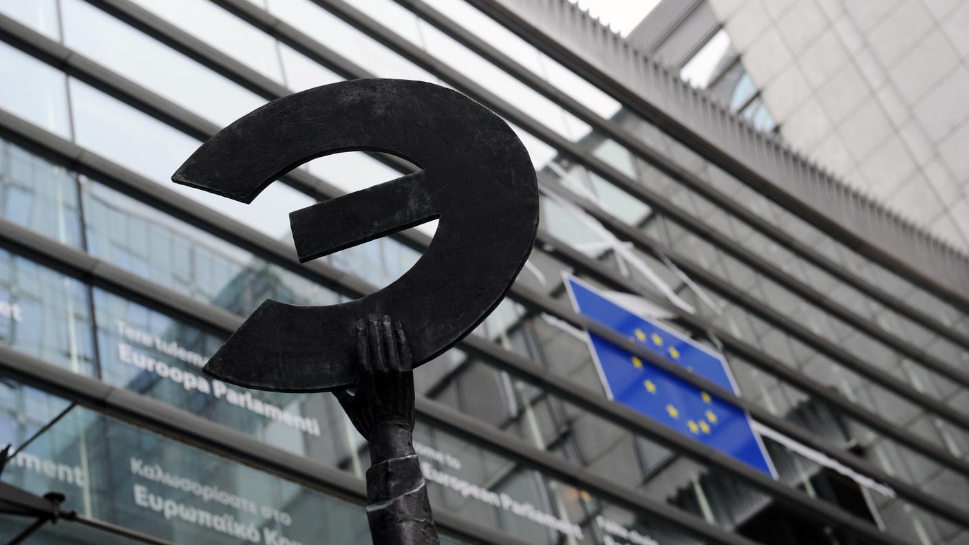 Il parlamento europeo a Bruxelles