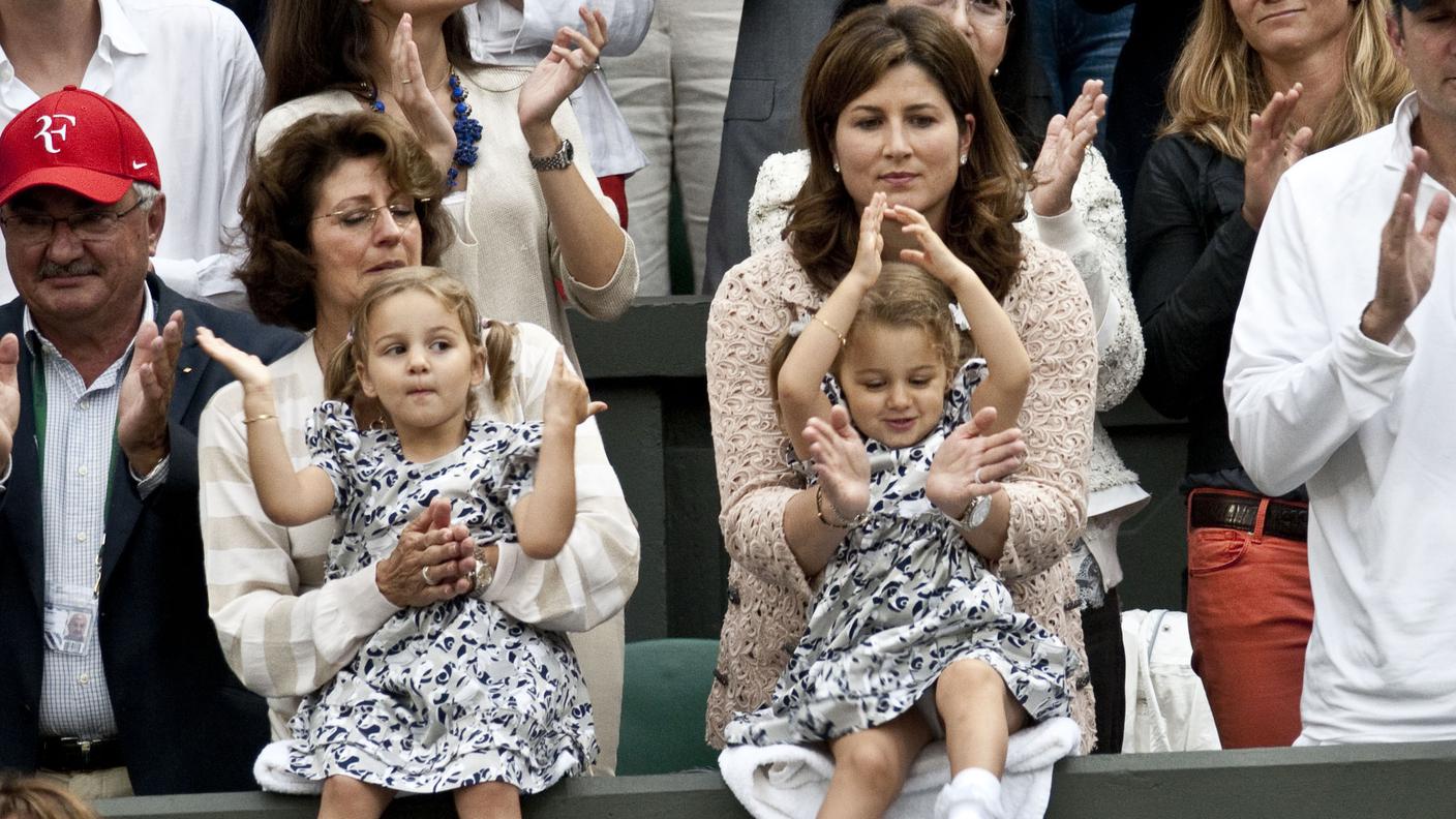 Mirka Vavrinec con le figlie