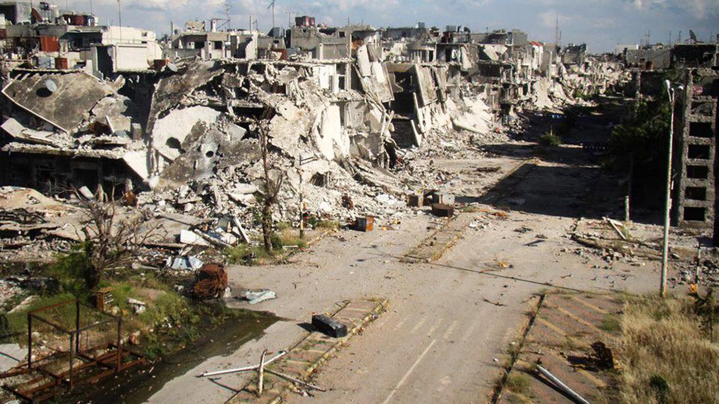 Homs è una città fantasma
