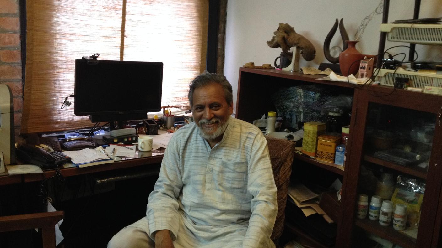 Il professore Anil Gupta