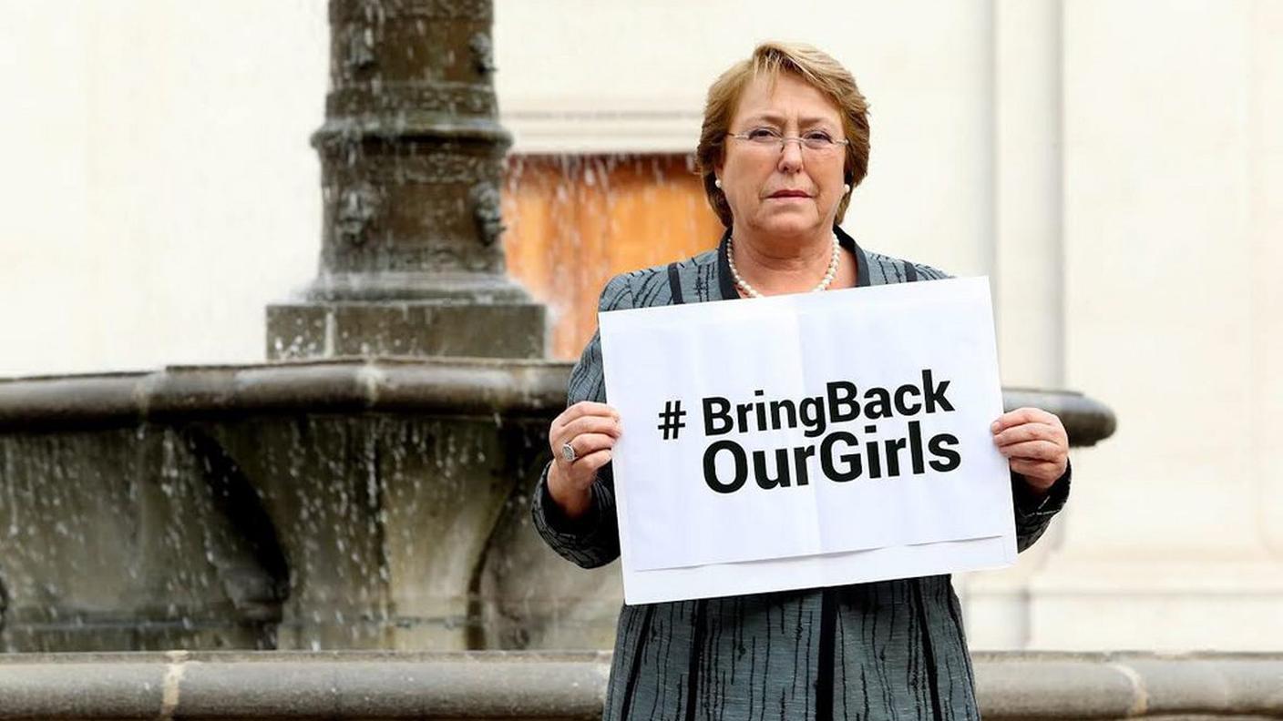 La presidente cilena Michelle Bachelet