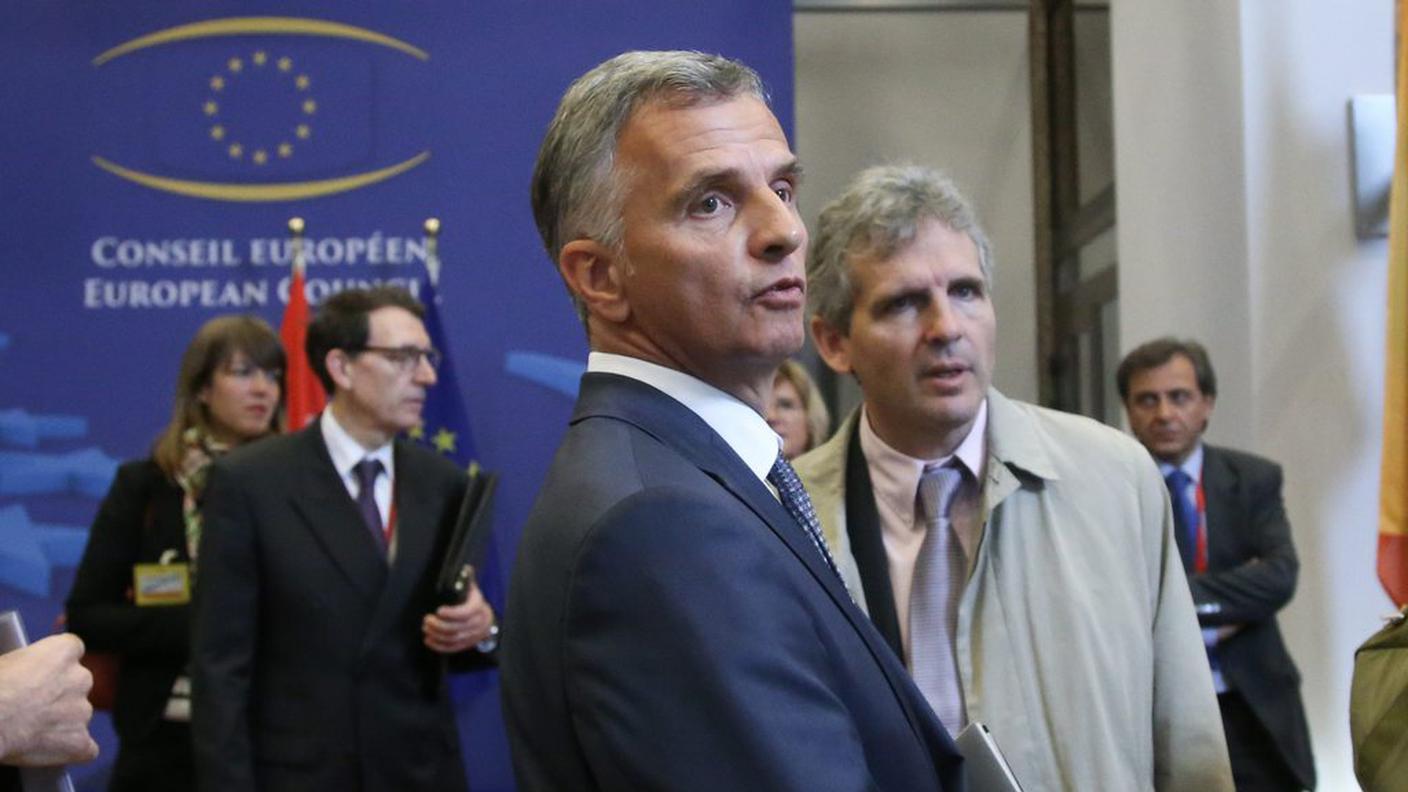 Il presidente della Confederazione e dell'OSCE a Bruxelles