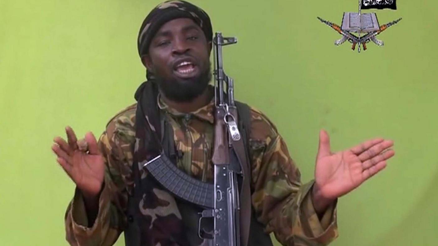 Il leader di Boko Haram Abubakar Shekau 