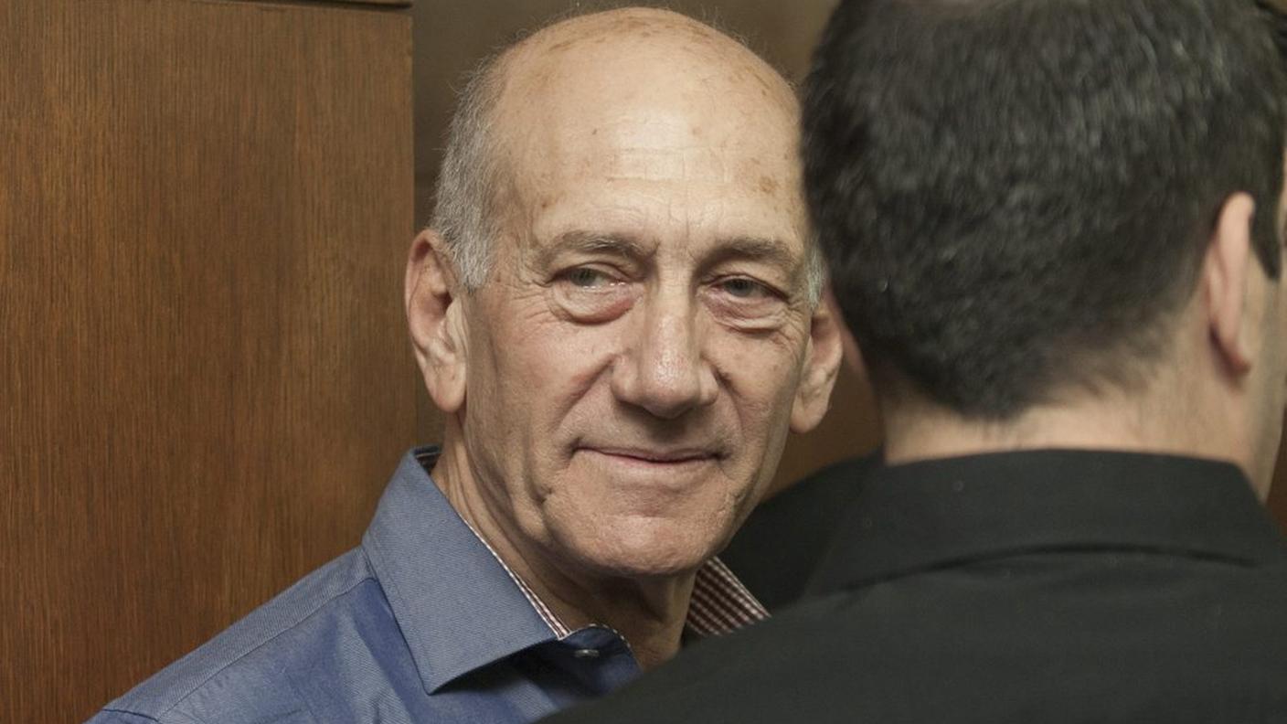 L'ex premier israeliano Ehud Olmert