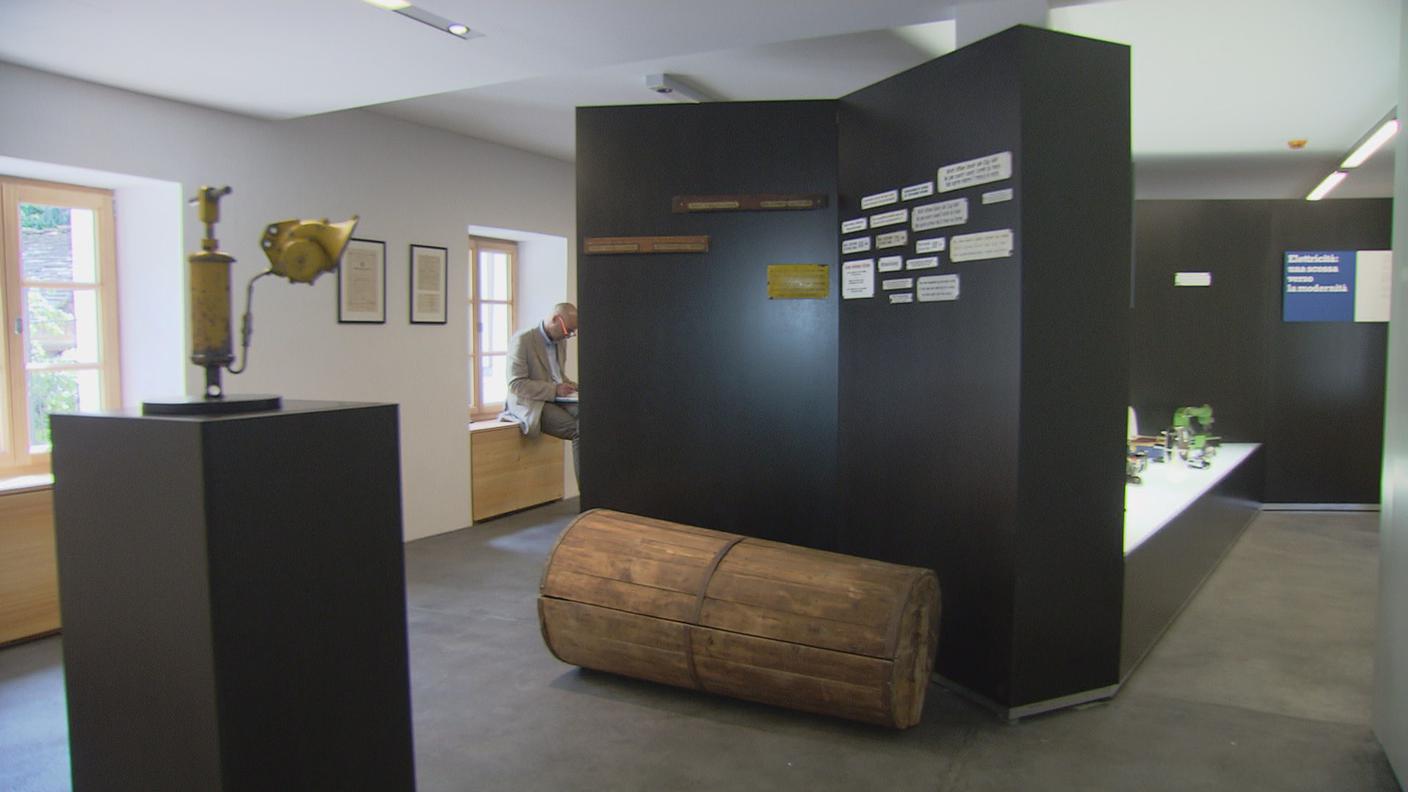 Gli interni del rinnovato Museo di Leventina
