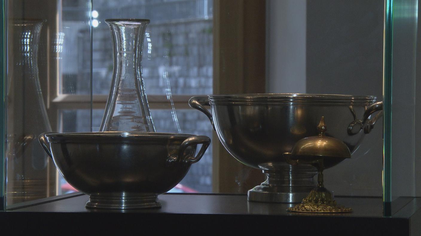 Gli interni del rinnovato Museo di Leventina