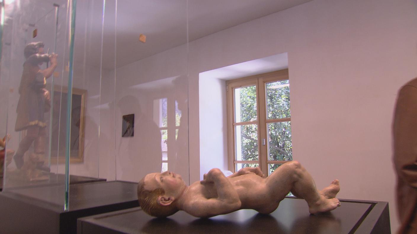 Gli interni del rinnovato Museo di Leventina