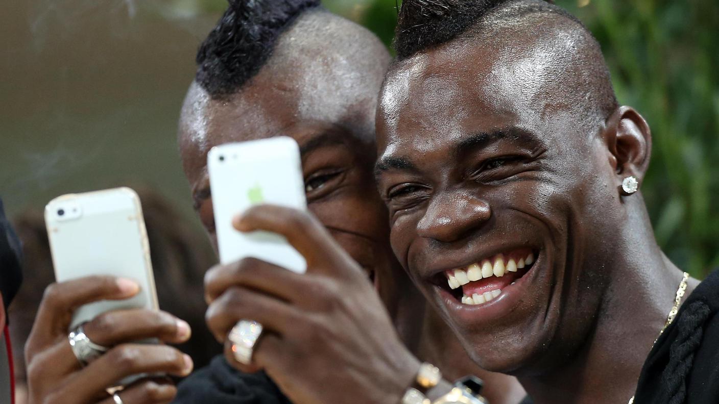 I fratelli Enoch e Mario Balotelli