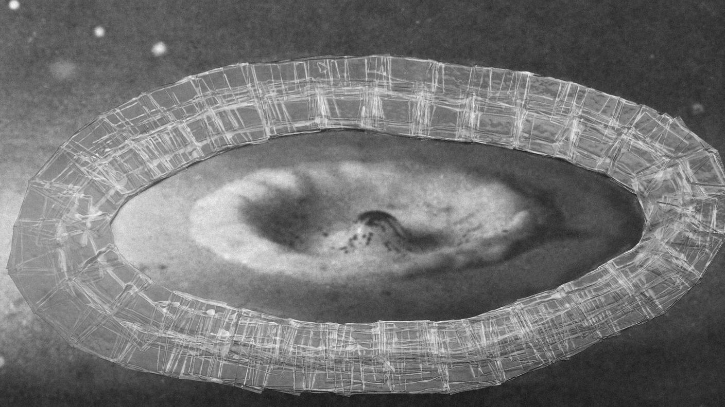 Una delle opere di Samoa Rémy esposte 