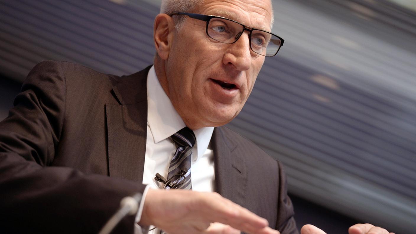 Pierin Vincenz, direttore della banca Raiffeisen