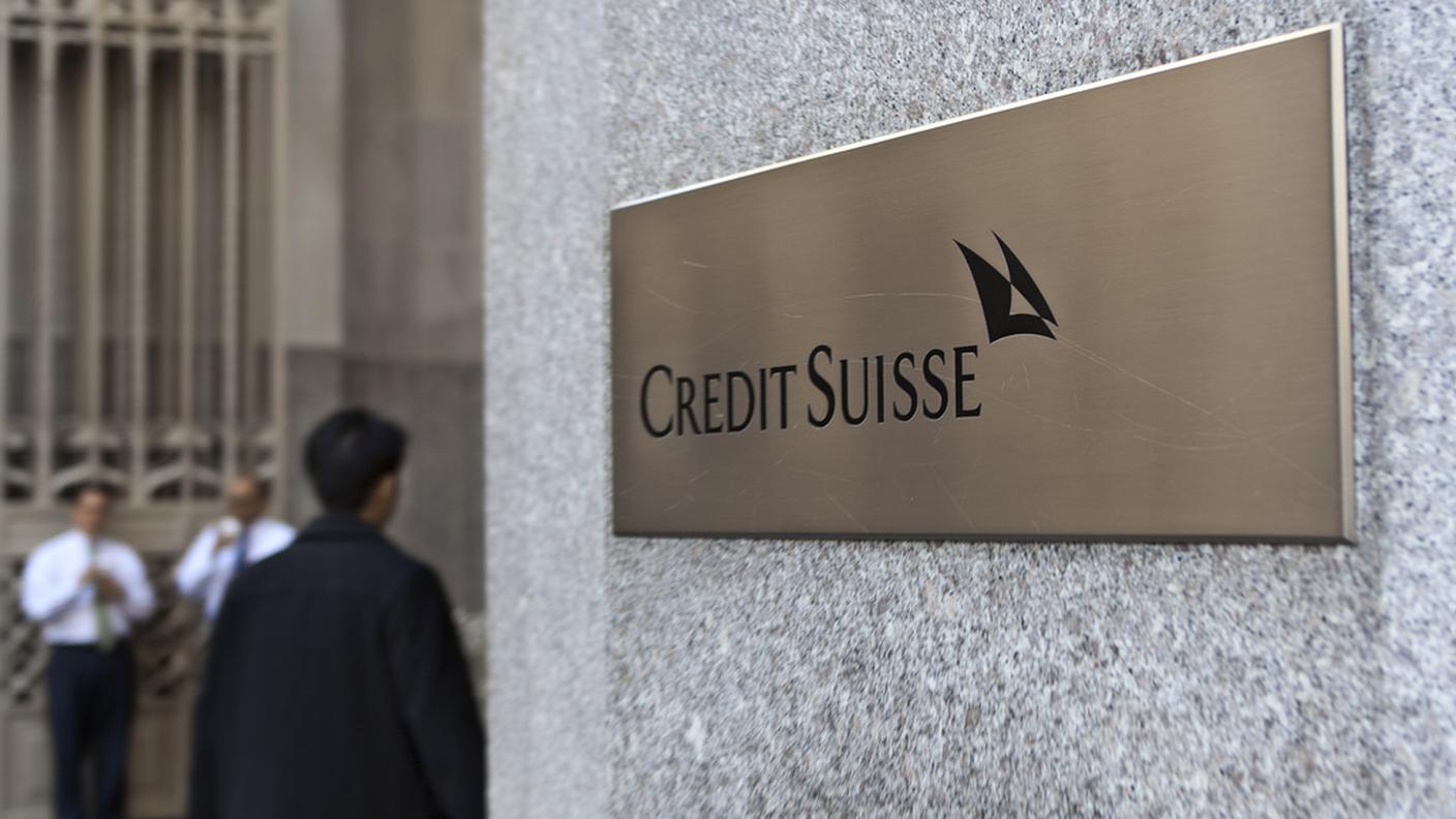 L'ingresso della sede del Credit Suisse a New York