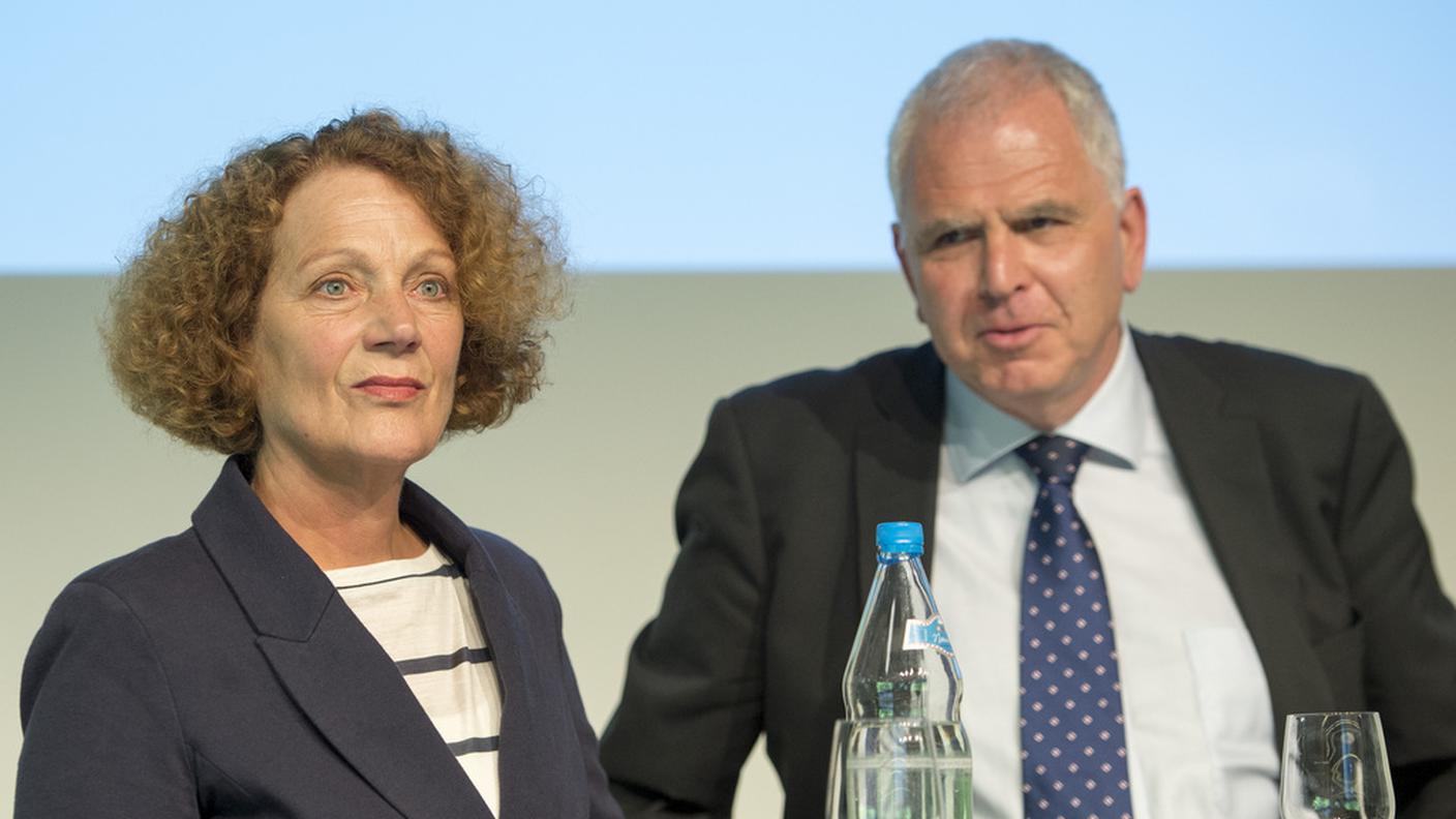 Therese Frösch, ex deputata ecologista, e Felix Wolffers