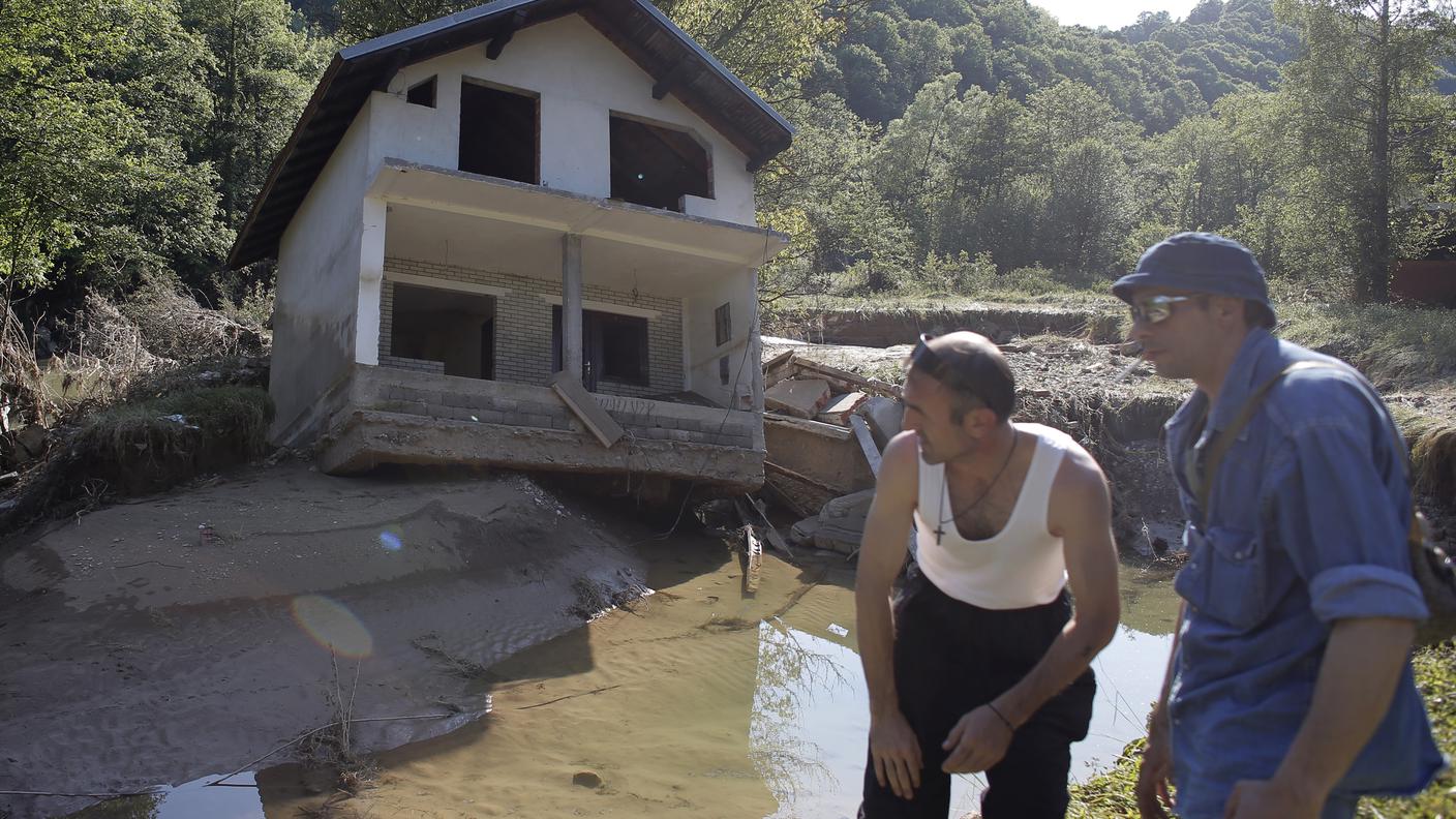 Valjevo, al ritiro delle acque si constatano i danni