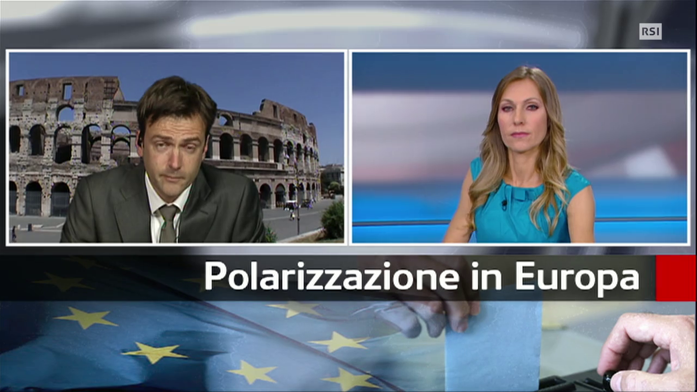 TG12.30 DEL 26.05.2014: LA CORRISPONDENZA DA ROMA DI NICOLA AGOSTINETTI