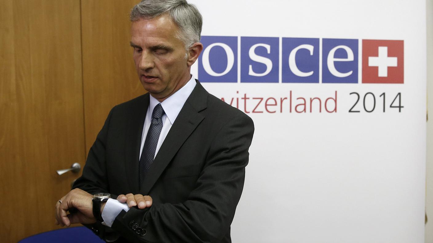 Didier Burkhalter, attuale presidente dell'OSCE 