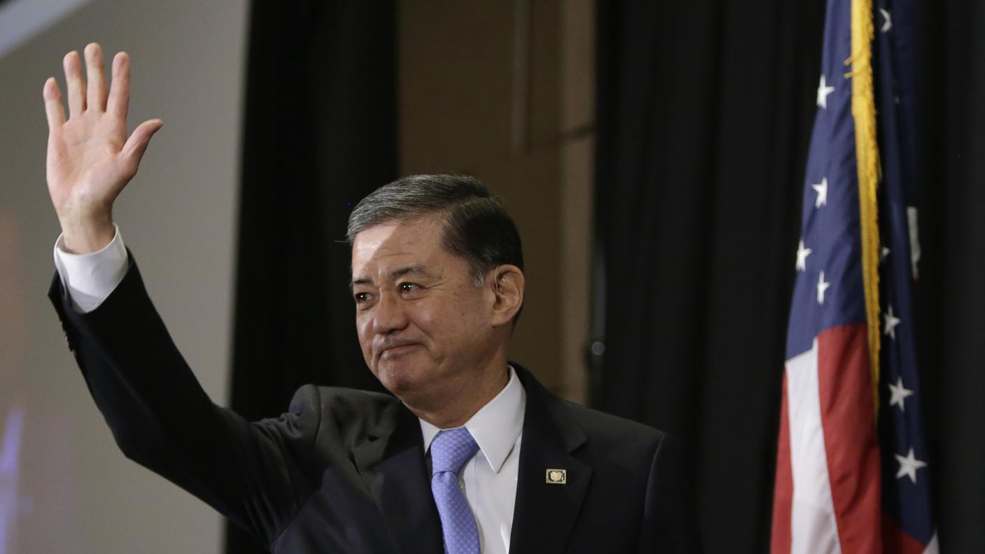 L'ex ministro degli affari dei veterani, Eric Shinseki
