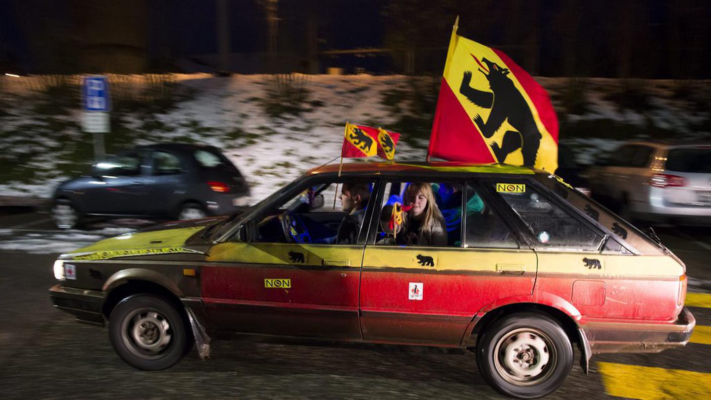 I festeggiamenti dei pro-bernesi il 24 novembre