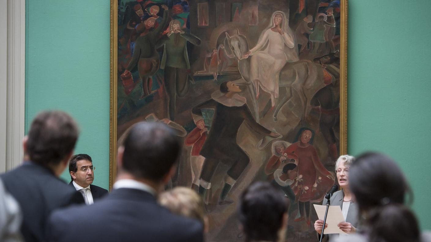 Il dipinto di Alice Bailly usato come pagamento