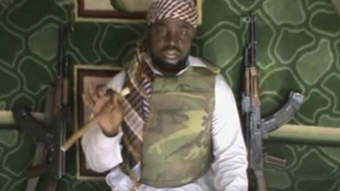 Il leader dei terroristi, Imam Abubakar Shekau, in una foto d'archivio