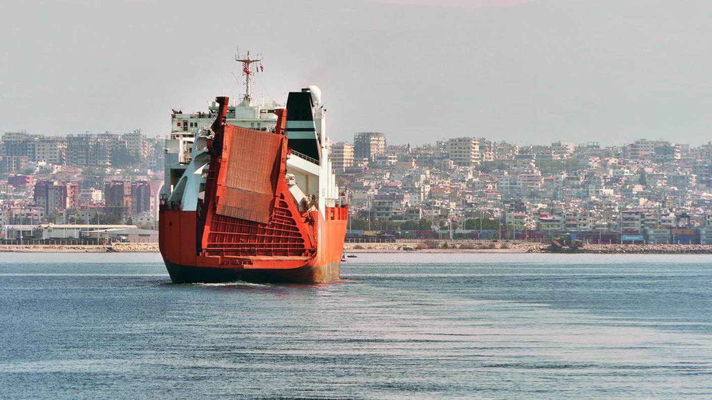 La Taiko entra nel porto di Latakia in febbraio